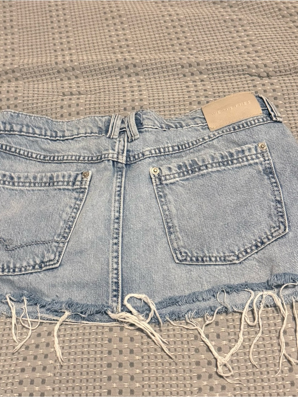 We The Free Lainey Denim Mini Skirt - Picture 3 of 3